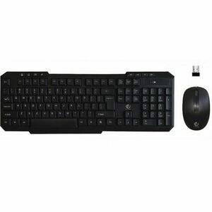Kit Tastatura si Mouse Wireless Rebeltec Vortex (Negru) imagine