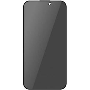 Folie de protectie Ecran Privacy Bear pentru Apple iPhone 16 Pro, Sticla Securizata, Full Glue imagine