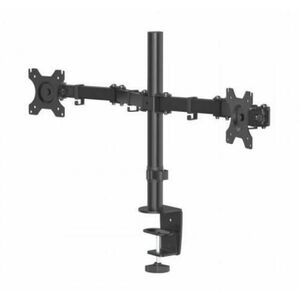 Suport monitor Hama 118491, 2 Monitoare, 13inch - 32inch (Negru) imagine