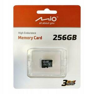 Card de memorie microSD 256GB Mio High Endurance, viteza UHS-3, rezistenta la apa, socuri imagine