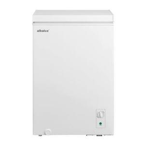 Lada frigorifica Albalux AXLF116E, 99 L, Clasa energetica E, Dubla functionare frigider/congelator, Termostat reglabil, Orificiu dranaj (Alb) imagine
