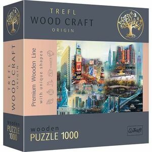 Puzzle din lemn - New York, 1000 piese imagine