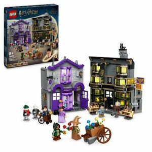 LEGO® Harry Potter™ - Magazinul de baghete Ollivander si magazinul de haine al lui Madam Malkin 76439, 744 piese imagine