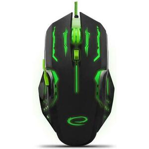 Mouse Esperanza Gaming EGM403G (Negru/Verde) imagine