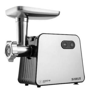 Masina de tocat Samus SMT2200X, 2200 W (Negru/Inox) imagine