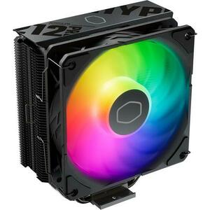 Cooler CPU CoolerMaster Hyper 212 Pro, 690-2500 RPM, 4-pin PWM, AM5/AM4 (Negru) imagine