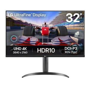 Monitor Gaming VA LED LG Ultrafine 31.5inch 32UR550K-B, UHD (3840 x 2160), HDMI, DisplayPort, Boxe, Pivot, 4 ms (Negru) imagine