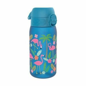 Sticla apa pentru copii, recyclon, 350ml, Flamingos - Ion8 imagine