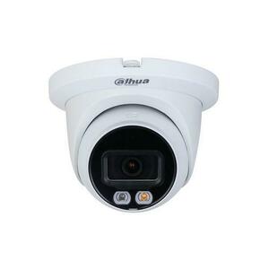 Camera supraveghere exterior IP Dome cu iluminare duala Dahua IPC-HDW1439V-A-IL-0280B, 4 MP, 2.8 mm, IR 30 m, microfon, PoE imagine