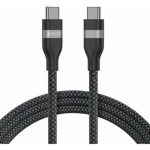 Cablu de date Anker USB-C la USB-C, 1.8m, 240W (Negru) imagine