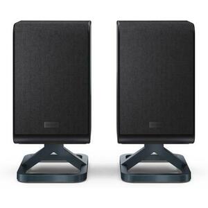 Boxe Spate Sharp HT-SPR52021(BK) pentru Q Soundbar 2.0.2, 200 W, Conectare Wireless, Dolby Atmos, DTS: X, Montare pe perete (Negru) imagine