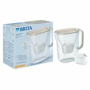 Cana filtranta BRITA Style 2, 4 L Maxtra Pro, 1 cartus filtrant (Bej) imagine