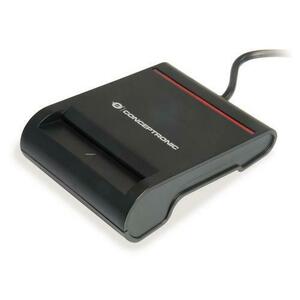 Cititor carduri inteligente / carte de identitate CONCEPTRONIC Smart ID SCR01B, USB-A 2.0 (Negru) imagine