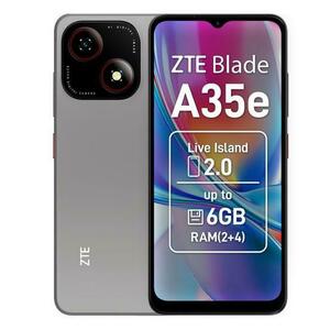 Telefon Mobil ZTE Blade A35e, Procesor Unisoc SC9863A Octa-Core, IPS TFT Capacitive touchscreen 6.52inch, 2GB RAM, 64GB Flash, Camera 8 MP, 4G, Wi-Fi, Dual Sim, Android (Gri) imagine