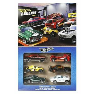 Hot Wheels Legends Silver Series Set 6 Masinute Metalice imagine