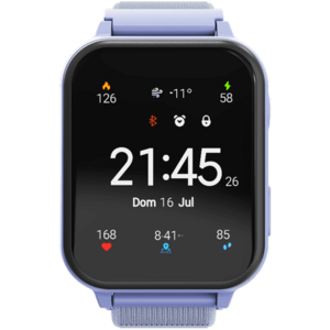 Smartwatch copii CANYON Alfie KW-37 Study&Game, Ecran IPS 1.69inch, 512MB Flash, 16 jocuri, Camera, IP66 (Albastru) imagine