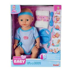 Papusa - New Born Baby 43 cm - Simba Baby - Simba imagine