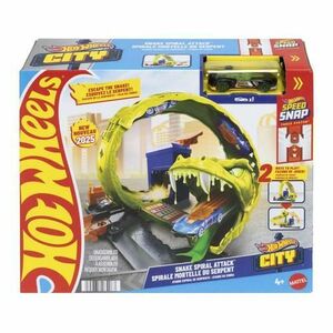 Pista atacul spiral al sarpelui Hot Wheels City (Multicolor) imagine