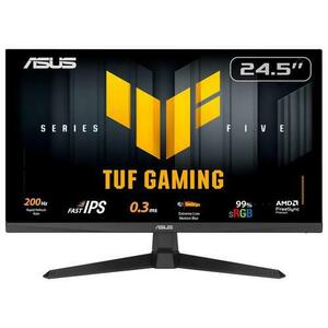 Monitor Gaming Fast IPS LED ASUS TUF Gaming 24.5inch VG259Q5A, FullHD (1920 x 1080), HDMI, DisplayPort, Boxe, 200 Hz, 0.3 ms (Negru) imagine