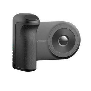 Acumulator extern Veger Tourist W0569, 5000 mAh, 5 W, Magnetica Wireless, Bluetooth, 6 LED-uri (Negru) imagine