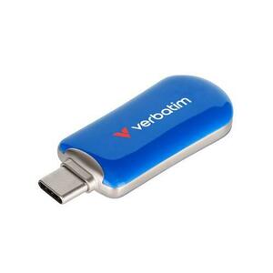Stick Memorie Verbatim Plectra, 256GB, USB-C (Albastru) imagine