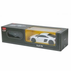 Masina cu radiocomanda - Audi R8, scara 1: 24, alb - Rastar imagine