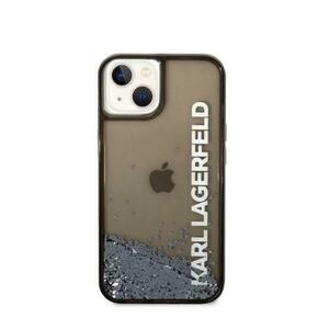 Protectie Spate Karl Lagerfeld Translucent Liquid Glitter pentru Apple iPhone 14 Plus (Negru) imagine
