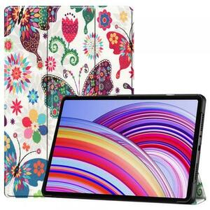 Husa pentru Xiaomi Redmi Pad Pro / Pad / Pad Pro 5G, Techsuit, FoldPro Butterfly (Multicolor) imagine