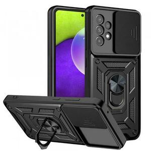 Husa Techsuit CamShield pentru Samsung Galaxy A52s 5G A528 / A52 5G A526 / A52 A525 (Negru) imagine