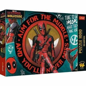 Puzzle 1000 piese - Deadpool si Wolverine - Premium Plus - Trefl imagine