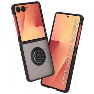 Husa Techsuit Glinth pentru Samsung Galaxy Z Flip7 F766, Neagra imagine