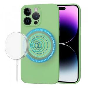 Husa MagSafe pentru Apple iPhone 14 Pro Max, Techsuit, SoftFlex, Verde imagine