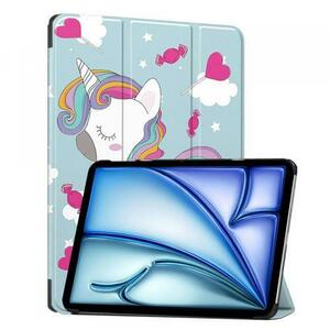 Husa pentru Apple iPad Air 13 (2025) / Air 13 (2024), Techsuit, FoldPro Unicorn (Multicolor) imagine