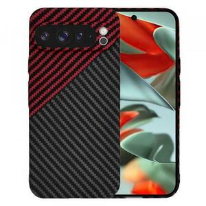 Husa Techsuit Carbonite FiberShell Vortex pentru Google Pixel 9 Pro XL, Rosie imagine