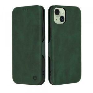 Husa pentru Apple iPhone 15 Plus, Techsuit, Safe Wallet Plus, Verde imagine