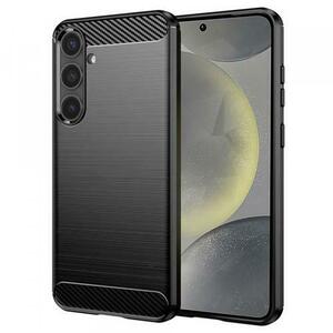 Husa pentru Samsung Galaxy S24 S921, Techsuit, Carbon, Neagra imagine