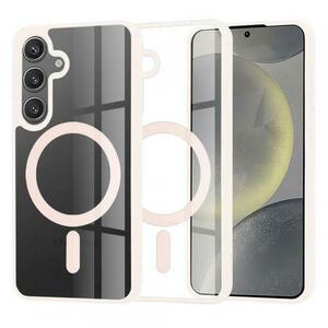 Husa MagSafe pentru Samsung Galaxy S24 S921, Techsuit, Pro, Roz imagine