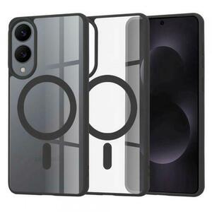 Husa MagSafe pentru Samsung Galaxy S25 Edge S937, Techsuit, Pro, Neagra imagine