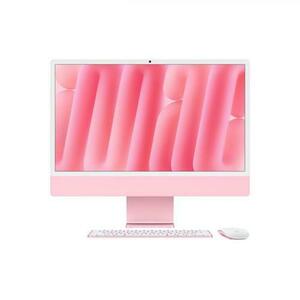 All In One PC Apple iMac 24inch (2024), Procesor Apple M4, 8 nuclee CPU si 8 nuclee GPU, 24inch, Retina 4.5K, 16GB, 256GB SSD, macOS, Layout INT, Manual RO (Roz) imagine