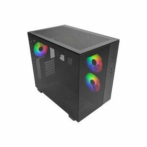 Carcasa Montech King 65 Pro, Middle Tower, tempered glass (Negru) imagine