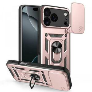 Husa Techsuit CamShield pentru Apple iPhone 17 Pro Max, Roz imagine
