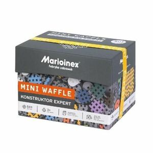 Set blocuri Mini Waffle Constructor Expert, Marioinex, 501 elemente, Multicolor imagine