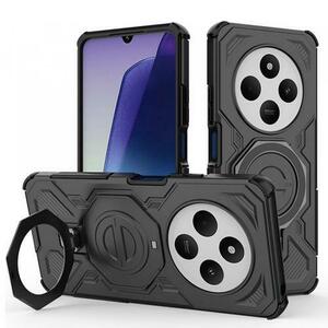 Husa pentru Xiaomi Poco C75 / Redmi 14C Techsuit Carbon Shield Pro (Negru) imagine