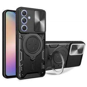 Husa pentru Samsung Galaxy A54 A546, Techsuit, CamGuard Pro, Neagra imagine