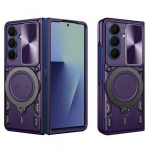 Husa pentru Samsung Galaxy Z Fold7 F966, Techsuit, CamGuard Pro, Mov imagine