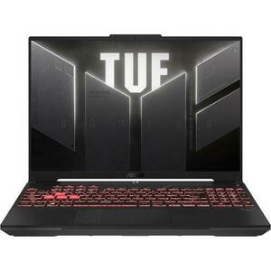 Laptop Gaming ASUS TUF A16 FA607NUG (Procesor AMD Ryzen™ 7 7445HS (16M Cache, up to 4.7 GHz), 16inch FHD+ 144Hz, 16GB, 512GB SSD, nVidia GeForce RTX 4050 @6GB, Negru/Gri) imagine