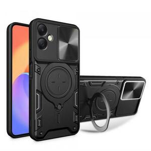 Husa pentru Samsung Galaxy A06 A065, Techsuit, CamGuard Pro, Neagra imagine