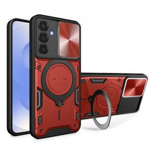 Husa pentru Samsung Galaxy S25 S931, Techsuit, CamGuard Pro, Rosie imagine