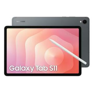 Tableta Samsung Galaxy Tab S11 X736, Procesor Octa-Core MediaTek Dimensity 9400+, Ecran Dynamic AMOLED 2X 11inch, 12GB RAM, 512GB Flash, Camera 13MP, Wi-Fi, Bluetooth, GPS, 5G, Android, S-Pen (Gri) imagine