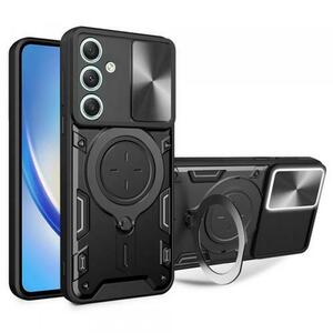 Husa pentru Samsung Galaxy A34 A346, Techsuit, CamGuard Pro, Neagra imagine